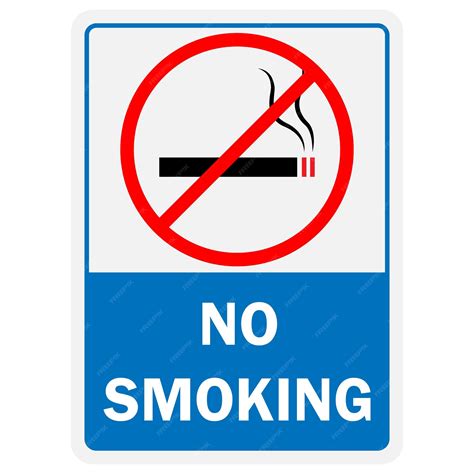 Premium Vector | No smoking sign