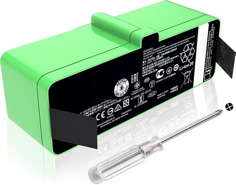 Amazon.com: JOTACT Upgraded 3300mAh 48Wh Replacement Battery for iRobot ...