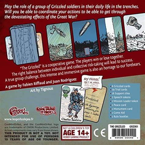 CMON The Grizzled Board Game | Buy Online at Toycra
