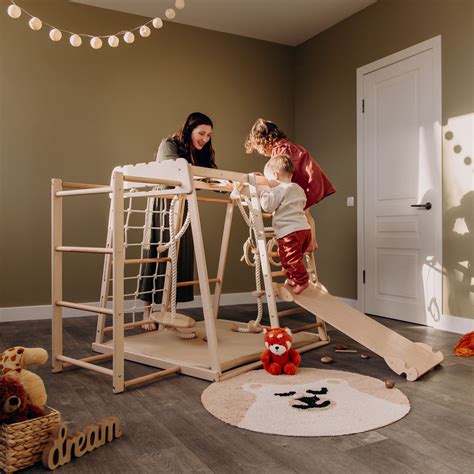 Indoor Jungle Gym for Kids – woodandhearts
