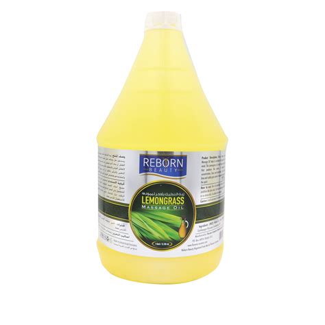 Body massage Oil-Lemon oil-3.78Ltr – Reborn Beauty