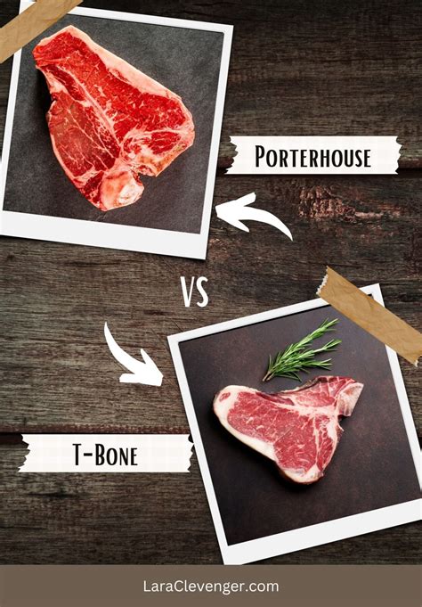 Porterhouse Steak vs T-Bone - Lara Clevenger