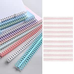 YEIPIS Binding Comb, 30 Hole Binding Wires Binding Rings Plastic ...