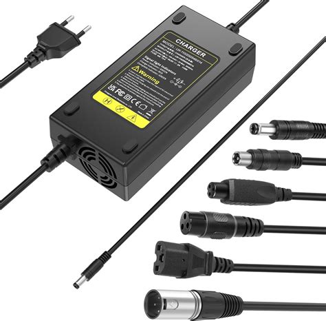 LabTEC Chargeur de Vélo Électrique 54,6 V 48 V 2 A - Câble de Charge ...