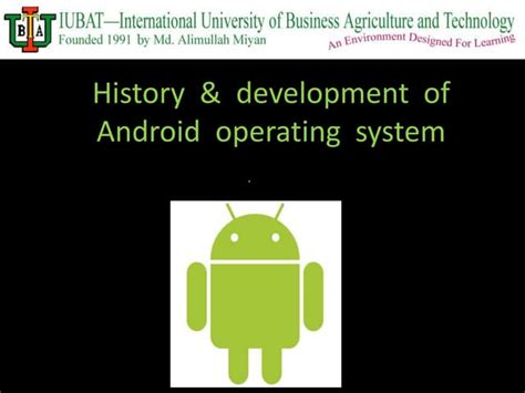 Image result for Android OS History