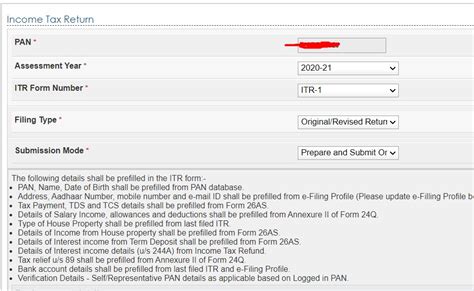 How To Efilling Income Tax Return Efiling for AY 2020-21 fy 2019-20 ...