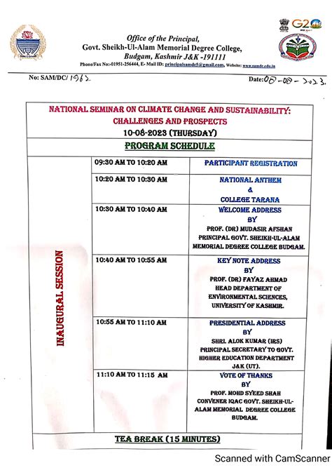 Program Schedule National Seminar - Social work - Studocu