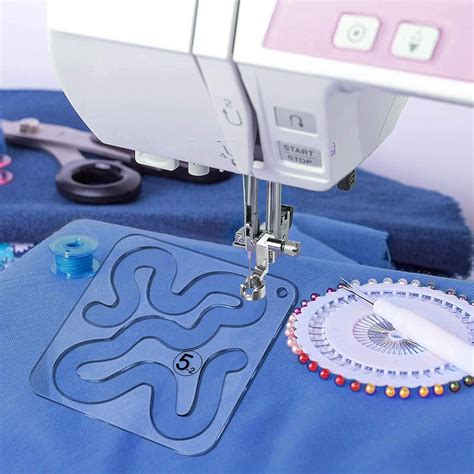 YPUIRR 11 Pieces Free-Motion Quilting Template Set, Sewing India | Ubuy