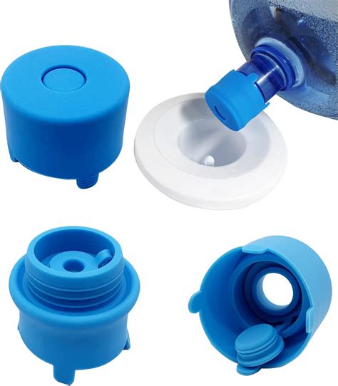 Amazon.com: Feesrivers 3 &5 Gallon Water Jug Cap,Food Grade Silicone ...