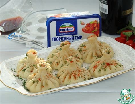 Хинкали с сыром – кулинарный рецепт