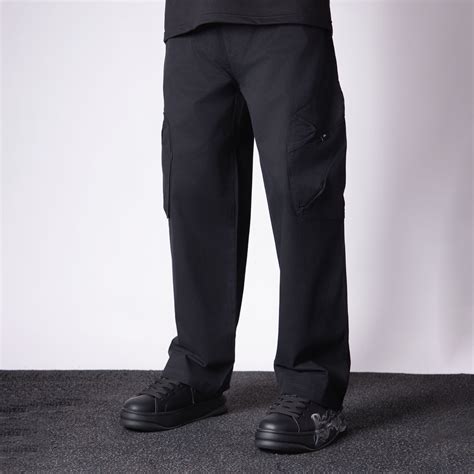 BLACK UTILITY POCKETS COTTON CARGO – Hophead