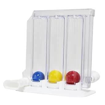 Lung Exerciser | 3 Ball Spirometer | Incentive Respirometer | Breathing ...