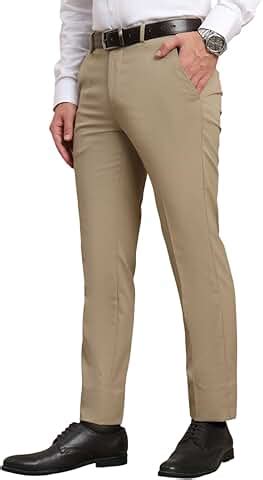 Amazon.in: Beige - Men's Formal Trousers / Men's Pants: Clothing ...