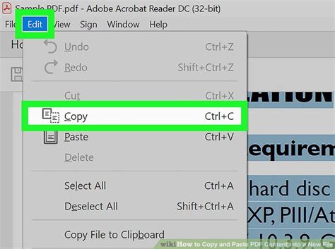 Image result for How to Copy and Paste PDF File