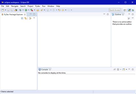 Eclipse IDE for Python 的图像结果