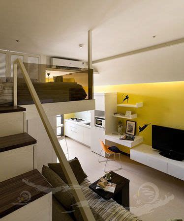 36平轻奢风格loft单身公寓装修效果图-家装效果图_装一网装修效果图