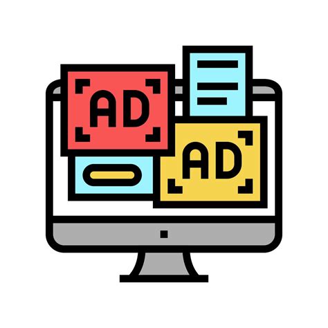 Cartoon Image of Advertisement On Computer Screen 的图像结果