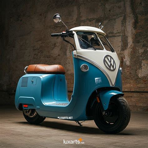 VW Bus-Inspired Electric Scooter: A Stylish and Retro Ride - LuxArts