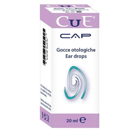 CUE CAP OOTOLOGICAL DROPS 20ML