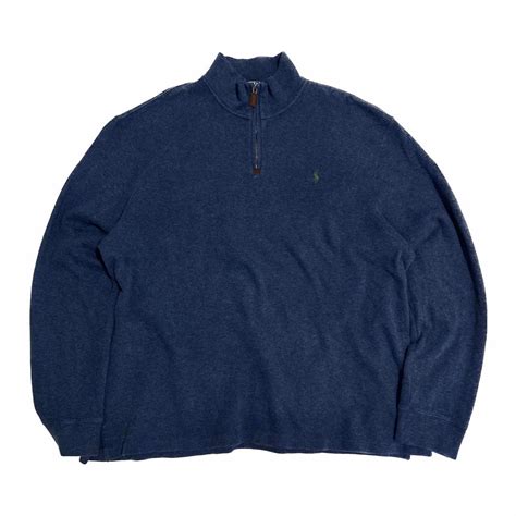 RL Polo Quarter Zip Sweater on Carousell