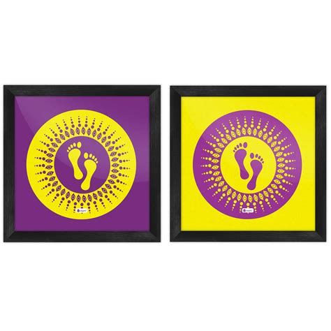 Indigifts IA Diwali Decoration Items Footsteps of The Goddess Poster ...