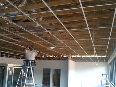 Image result for How to Install Ceiling Grid