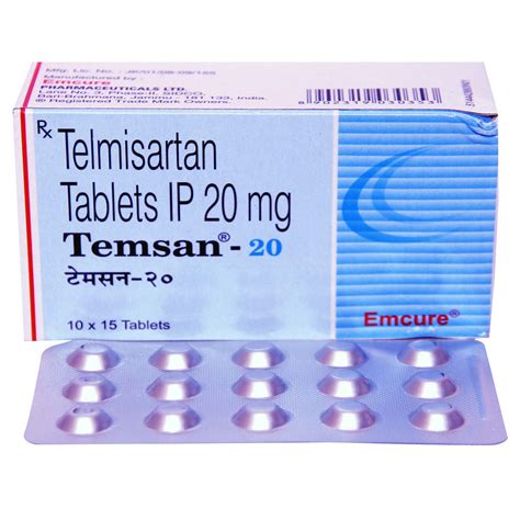 TEMSAN 20MG TABLET | Uses, Side Effects, Price | Apollo Pharmacy