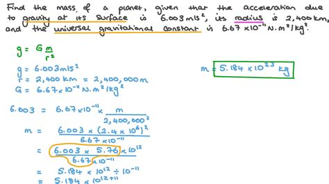 Law Of Universal Gravitation Formula Newton's Law Of Universal
