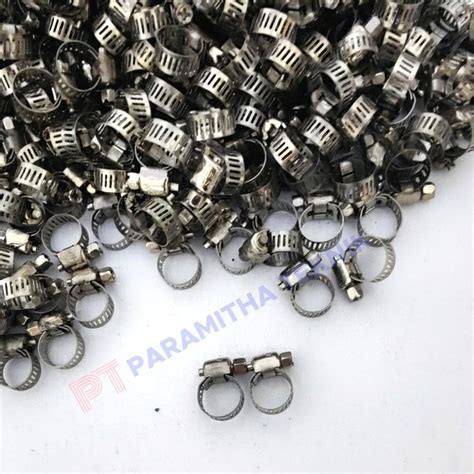 Jual Klem selang 1/2 inch / hose clamp stainless steel 1/2" Taiwan ...