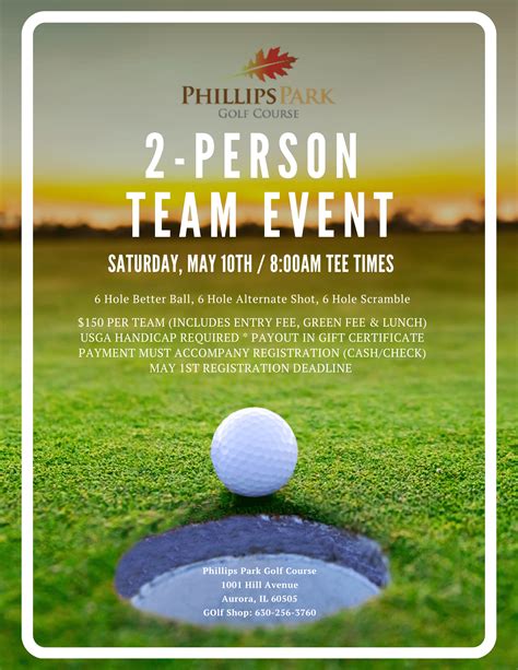 Two Person Team Championship - Phillips Park Golf Course