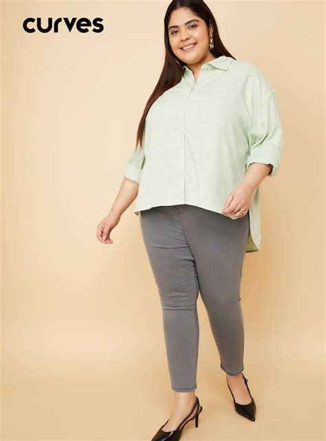 Buy Women Textured Oversized Shirt Online at just Rs. 1199.0 ...