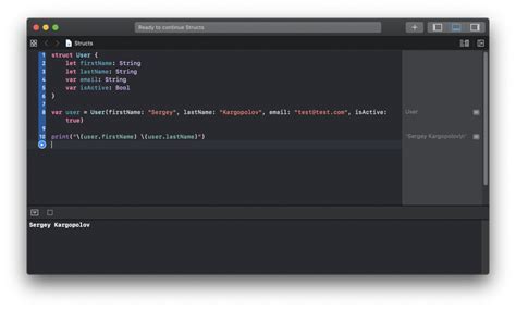 Struct Examples 的图像结果