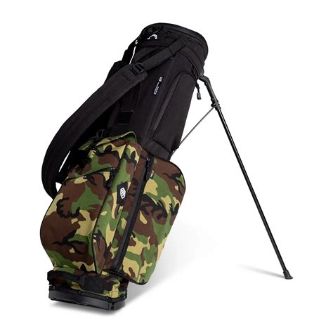 Jones Rover R Stand Golf Bag - Black/Cordura Camo - RNS110 - Function18