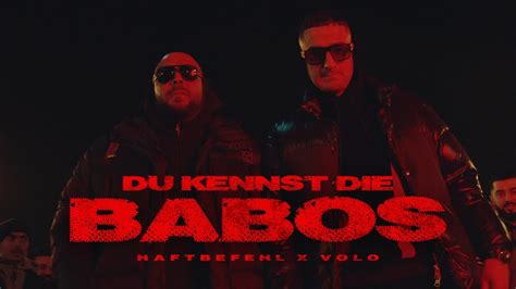 VOLO x HAFTBEFEHL – DU KENNST DIE BABOS – rappers.in Radar