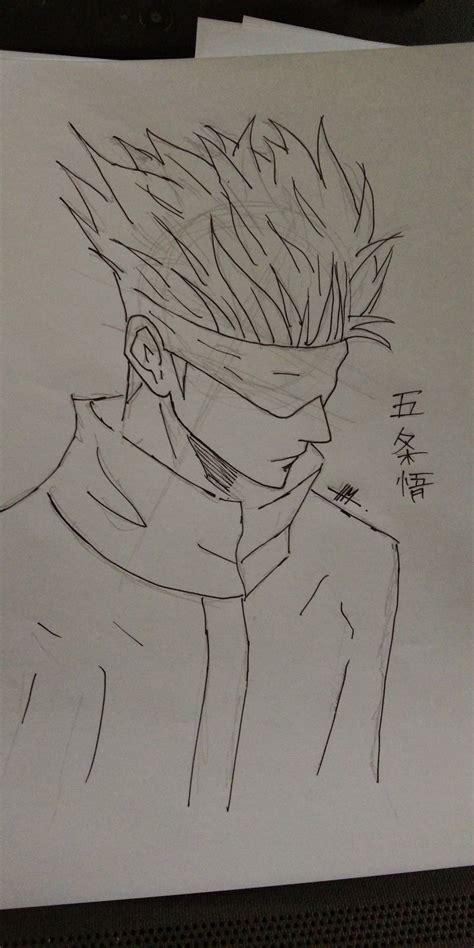 Jujutsu Kaisen | Sketsa produk, Sketsa, Gambar pensil