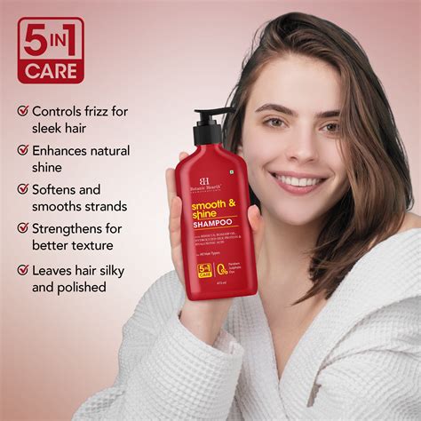 Smooth and Shine Shampoo with Hibiscus extract & Rosehip Oil – Botanic ...