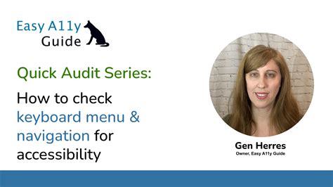 Keyboard Navigation Accessibility Testing 的图像结果