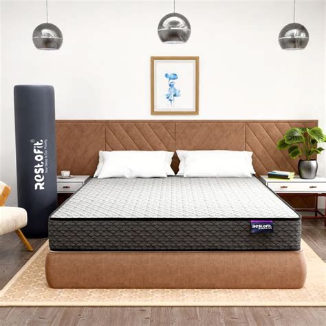 RESTOFIT Dual Comfort Orthopedic Mattress Queen Size | Sleep Well with ...