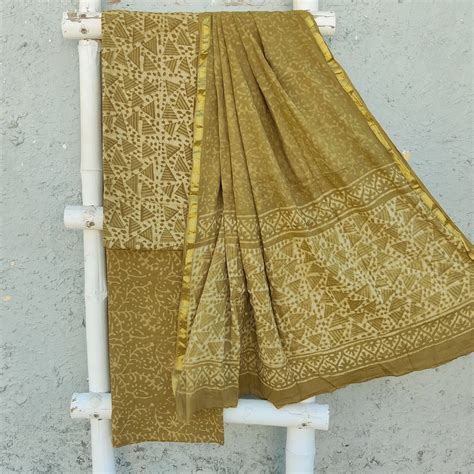 MEERA - Pure Cotton Dabu Everyday Wear Suit Piece – Sanskruti