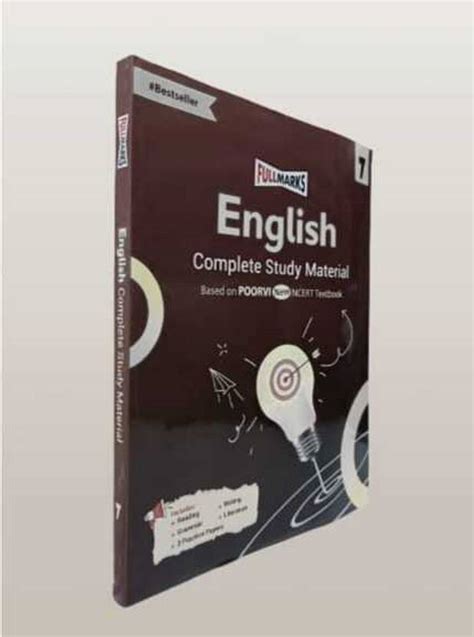 Full Marks Class 7 English (Poorvi)CBSE Support Book | New NCERT Books ...