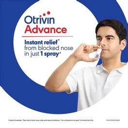 Buy Otrivin Advance Adult Nasal Spray, 10 gm | 19 Minutes Delivery ...