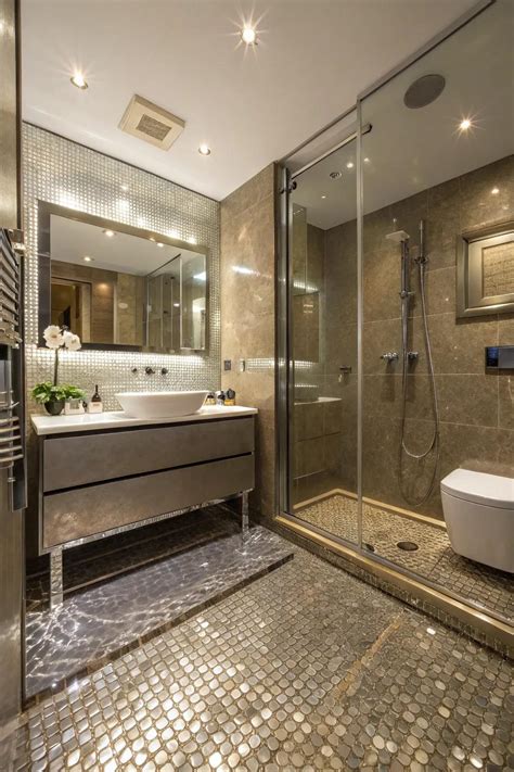 16+ Stunning Mosaic Floor Tile Ideas for Bathrooms