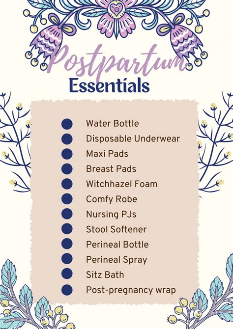 A Postpartum Essentials List for Moms by Moms - Parent From Heart