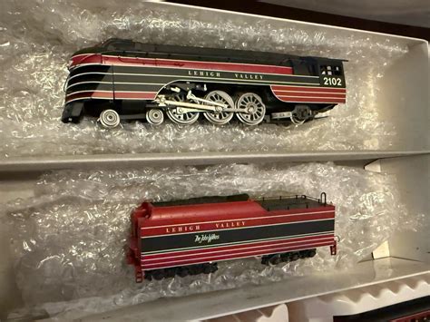 Rivarossi HO 1579 Lehigh Valley 4-6-2 Pacific 2102 John Wilkes ...