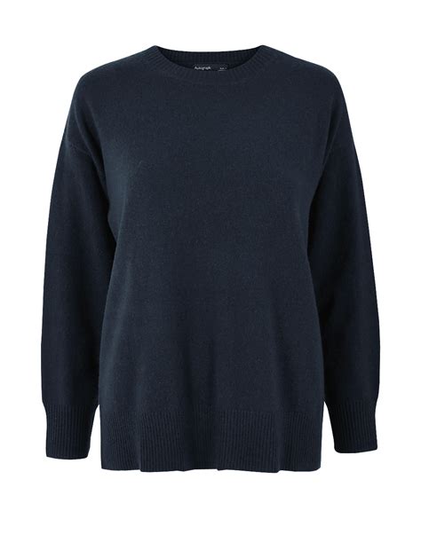 Buy Pure Cashmere Relaxed Fit Jumper at Marks & Spencer