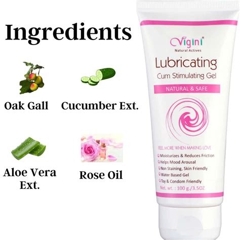 Buy VIGINI SENSUAL LUBRICANT LUBE LONG LASTING TIME INCREASE GEL NO ...