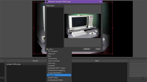 Luma Keys when editing a video
