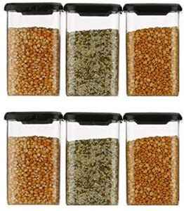 Solomon ™ Premium Quality Plastic Square Unbreakable Containers For ...