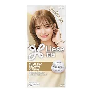 KAO Liese Soft Bubble Hair Color (Milk Tea Brown) : Amazon.in: Beauty