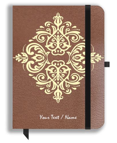 Personalized Leather NoteBook / Diary | BrownCloud